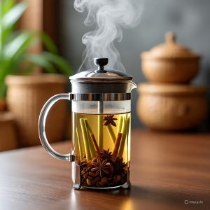 Rempah Press Teapot